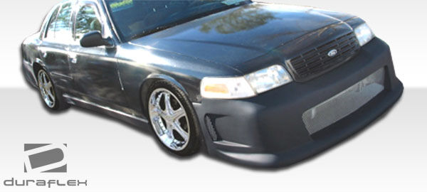 1998-2007 Ford Crown Victoria Duraflex GT Concept Front Bumper Cover - 1 Piece