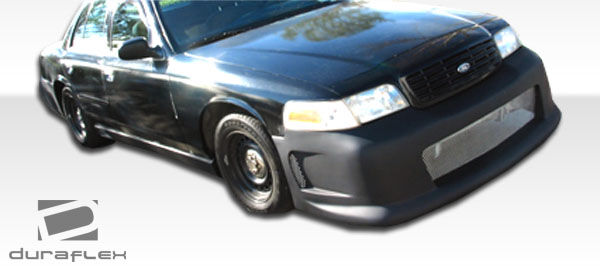 1998-2007 Ford Crown Victoria Duraflex GT Concept Side Skirts Rocker Panels - 2 Piece