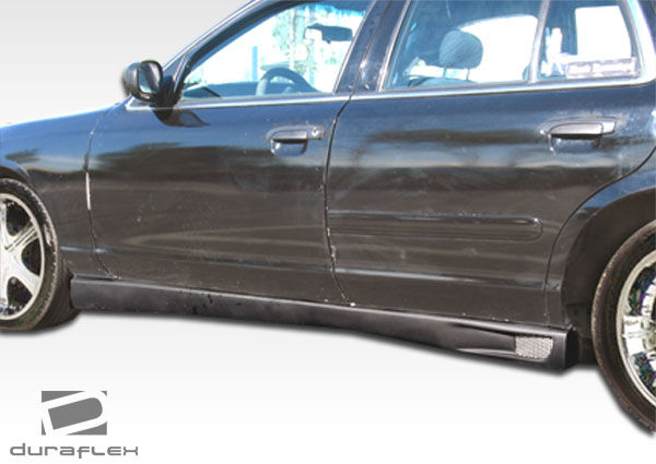 1998-2007 Ford Crown Victoria Duraflex GT Concept Side Skirts Rocker Panels - 2 Piece