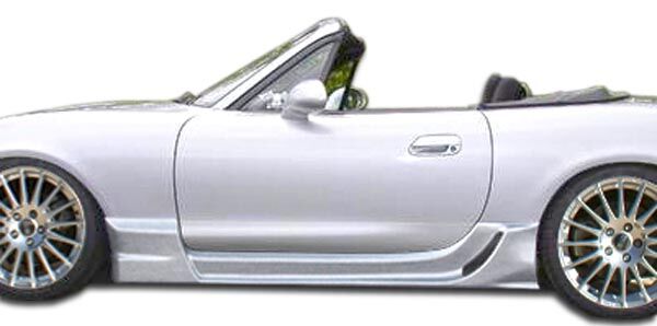 1998-2005 Mazda Miata Duraflex Wizdom Side Skirts Rocker Panels - 2PC - 105961