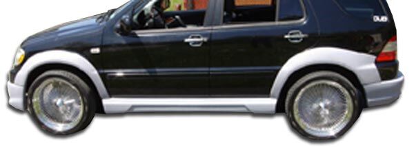 1998-2001 Mercedes ML Class W163 Duraflex W-1 Fender Flares - 4PC - 105080