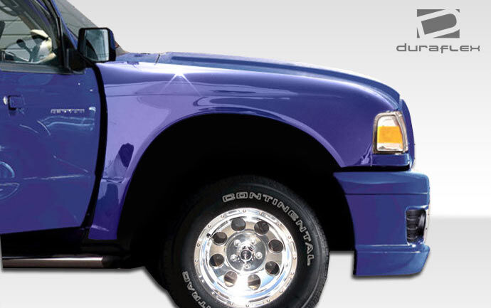 1998-2011 Ford Ranger Duraflex 4.5" Off Road Bulge Front Fenders - 2 Piece (Clearance Item)