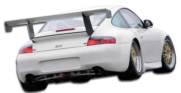 1999-2001 Porsche 996 C2 C4 Duraflex GT3-R Look Wide Body Rear Bumper Cover - 1P