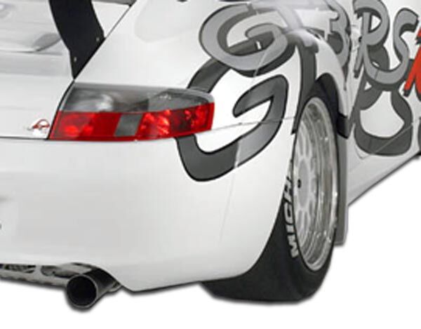 2002-2004 Porsche 996 C2 C4 Duraflex GT3 RSR Look Wide Body Rear Fender Flares -
