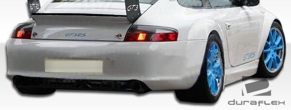 2002-2004 Porsche 911 Carrera 996 C2 C4 Duraflex GT3 RSR Look Wide Body Rear Fender Flares - 2 Piece