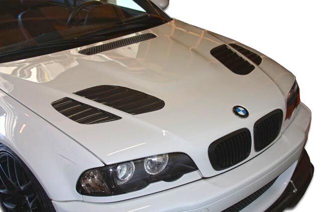 1999-2002 BMW 3 Series E46 2DR Duraflex GTR Look Hood - 1PC - 107179