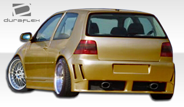 1999-2005 Volkswagen Golf GTI Duraflex Piranha Rear Bumper Cover - 1 Piece
