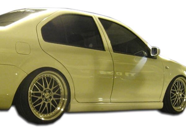 1999-2005 VW Golf GTI Duraflex Vortex Look Side Skirts Rocker Panels - 2PC - 105