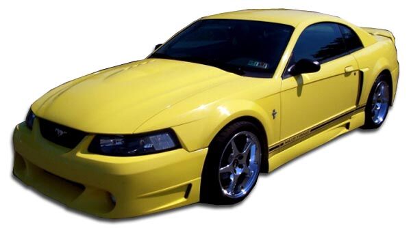 1999-2004 Ford Mustang Duraflex CVX Side Skirts Rocker Panels - 2PC - 104839