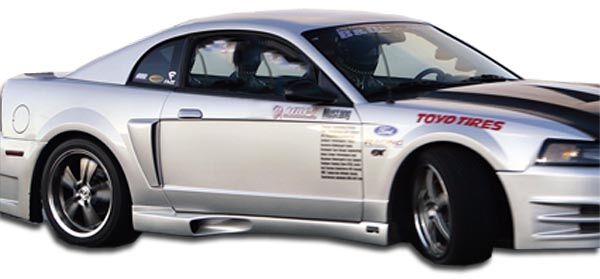 1999-2004 Ford Mustang Duraflex KR-S Side Skirts Rocker Panels - 2PC - 102478