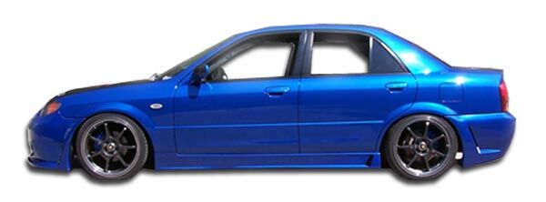 1999-2003 Mazda Protege Duraflex B-2 Side Skirts Rocker Panels - 2PC - 103272