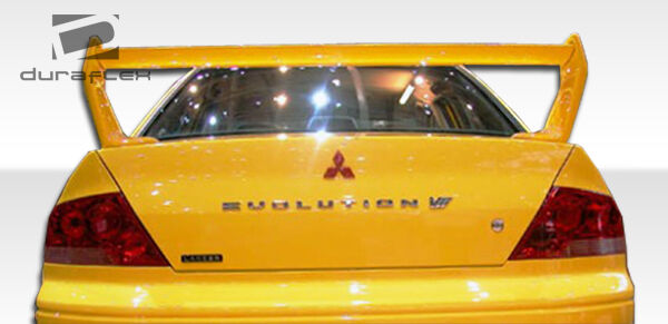 2002-2007 Mitsubishi Lancer 2003-2006 Mitsubishi Lancer Evolution 8 9 Duraflex Evo 7 Wing Trunk Lid Spoiler - 1 Piece