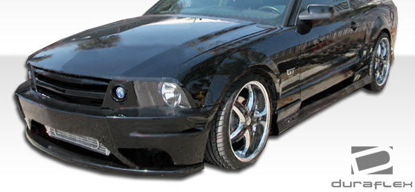 2005-2014 Ford Mustang Duraflex Stallion Side Skirts Rocker Panels - 2 Piece
