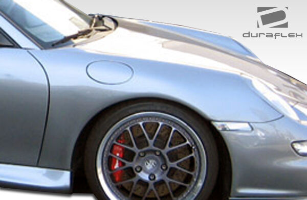 1999-2004 Porsche 911 Carrera 996 1997-2004 Porsche Boxster 997 Duraflex GT-3 RS Conversion Fenders - 2 Piece