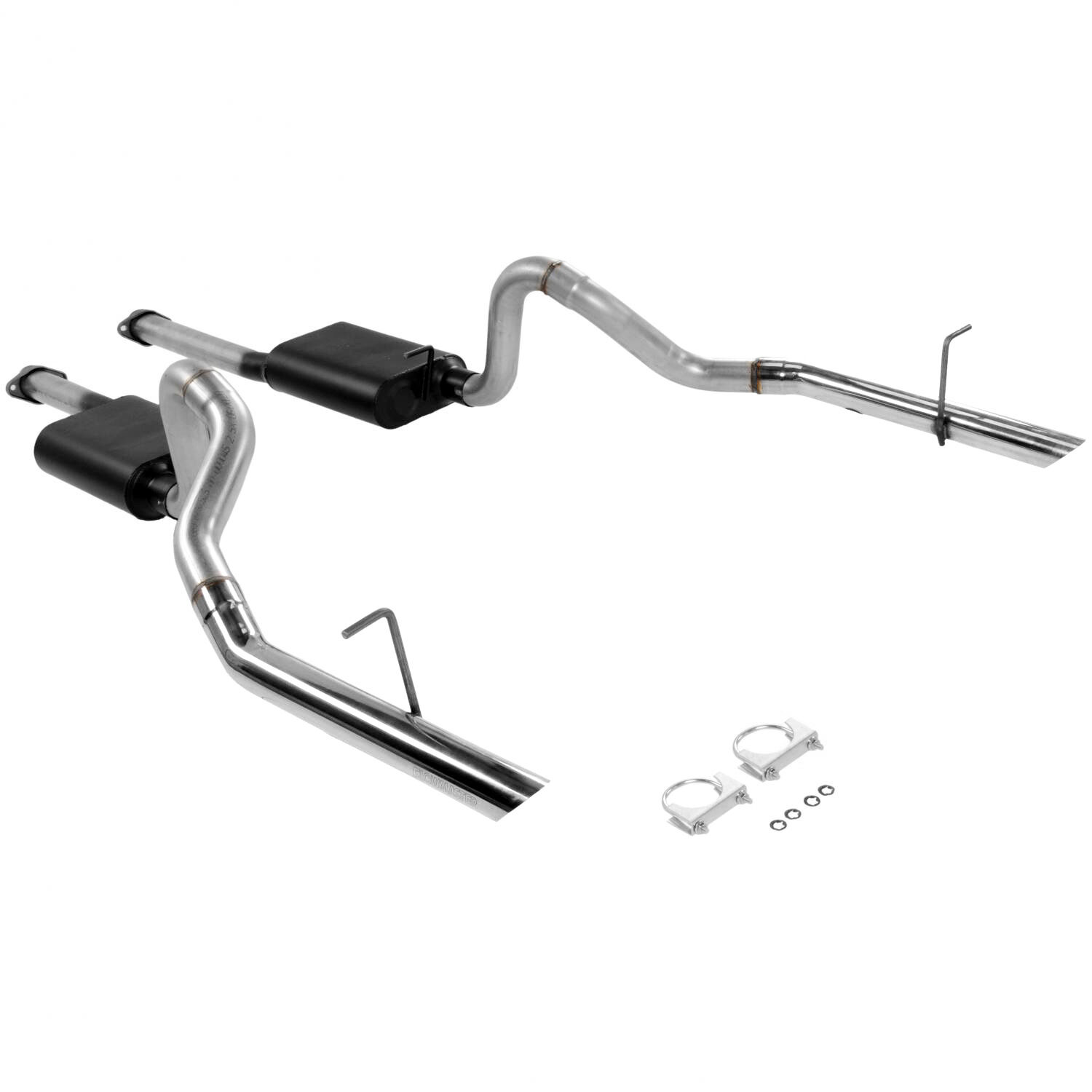 1996-1997 Ford Mustang GT/SVT Cobra 4.6L Flowmaster American Thunder Cat-Back Exhaust