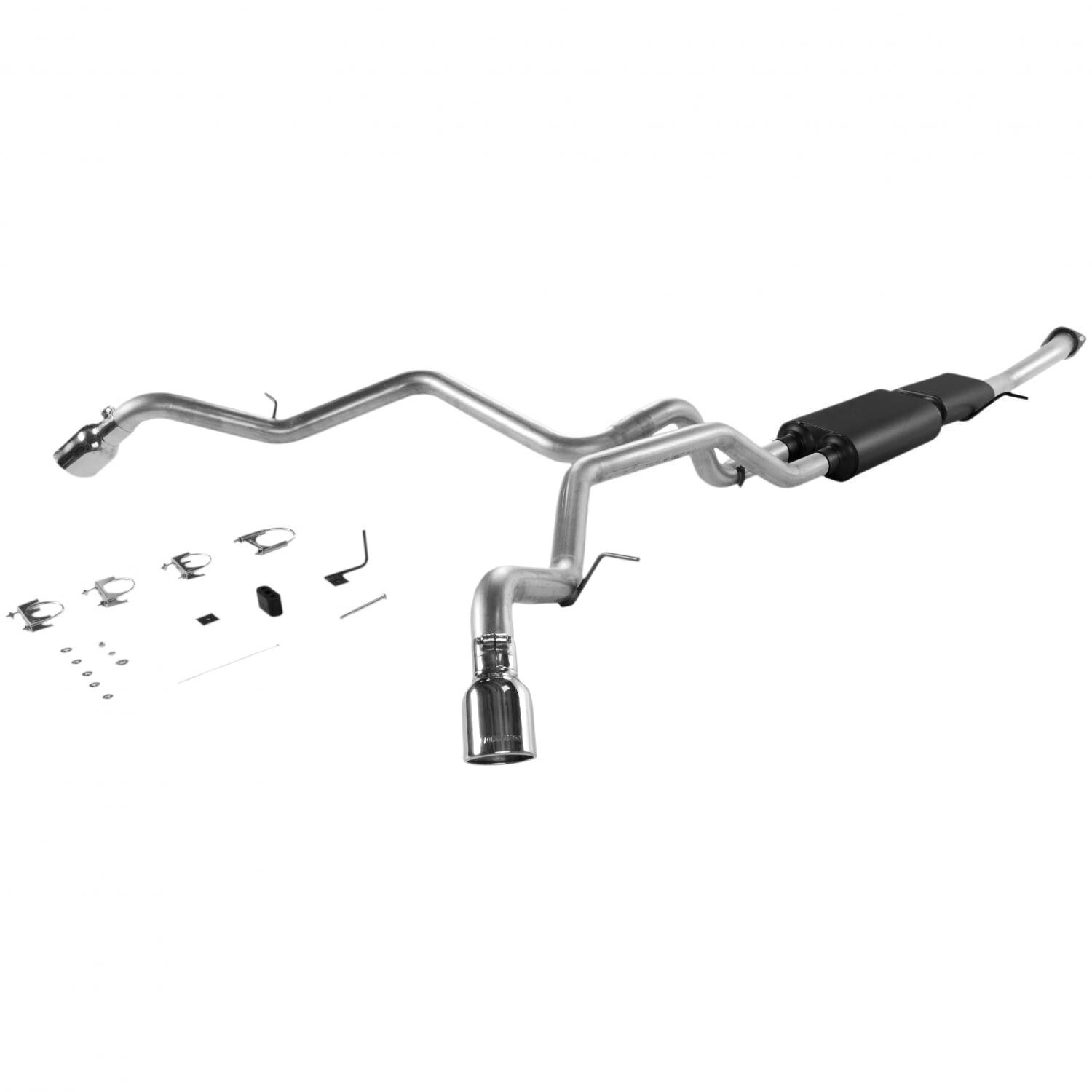 2002-2005 Chevrolet Avalanche 5.3L Flowmaster American Thunder Cat-Back Exhaust - 17342