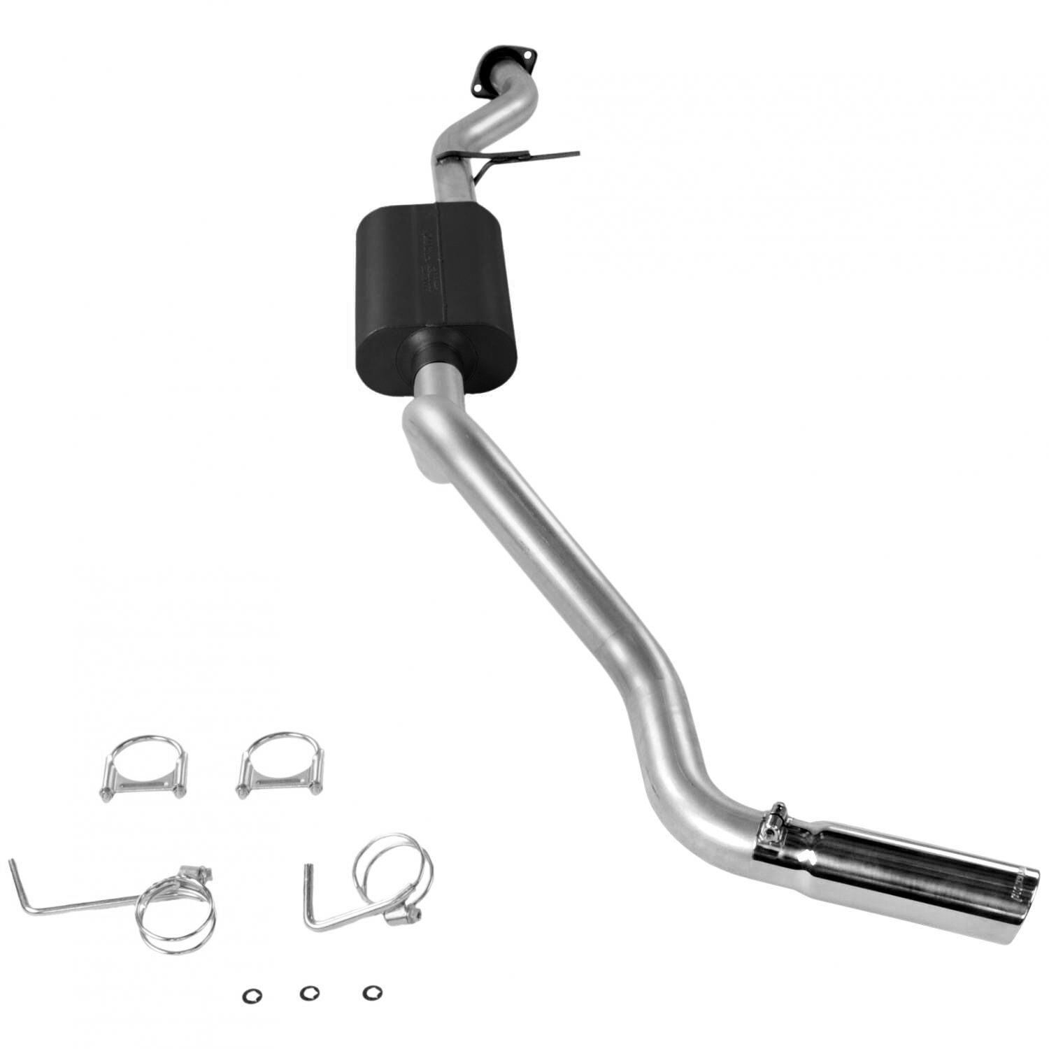 2002-2003 GMC Sierra 1500 Base 4.8L 2DR STD Cab Flowmaster Force II Cat-Back Exhaust 78.0 inch Bed