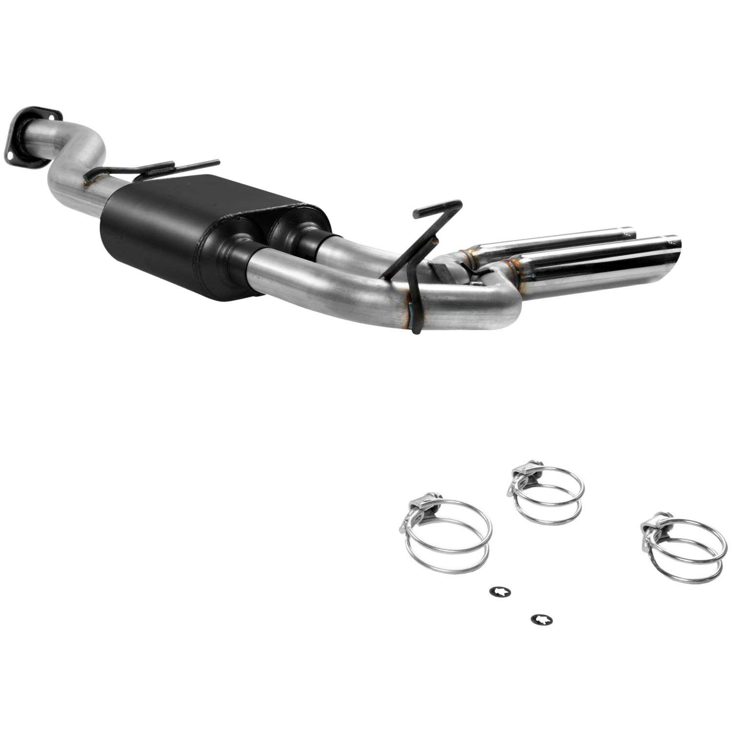 1999-2006 Chevrolet Silverado 1500 LS 4.8L 2DR STD Cab Flowmaster American Thunder Cat-Back Exhaust 78.0 inch Bed