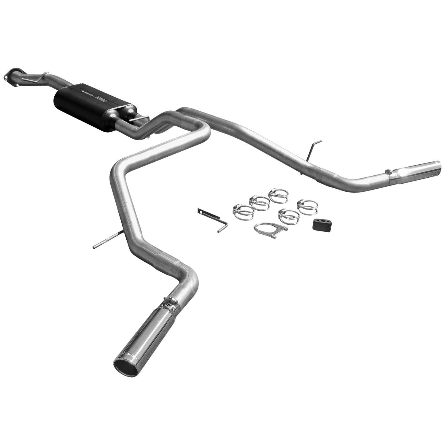2006 Chevrolet Tahoe Base 4.8L Flowmaster American Thunder Cat-Back Exhaust - 17419