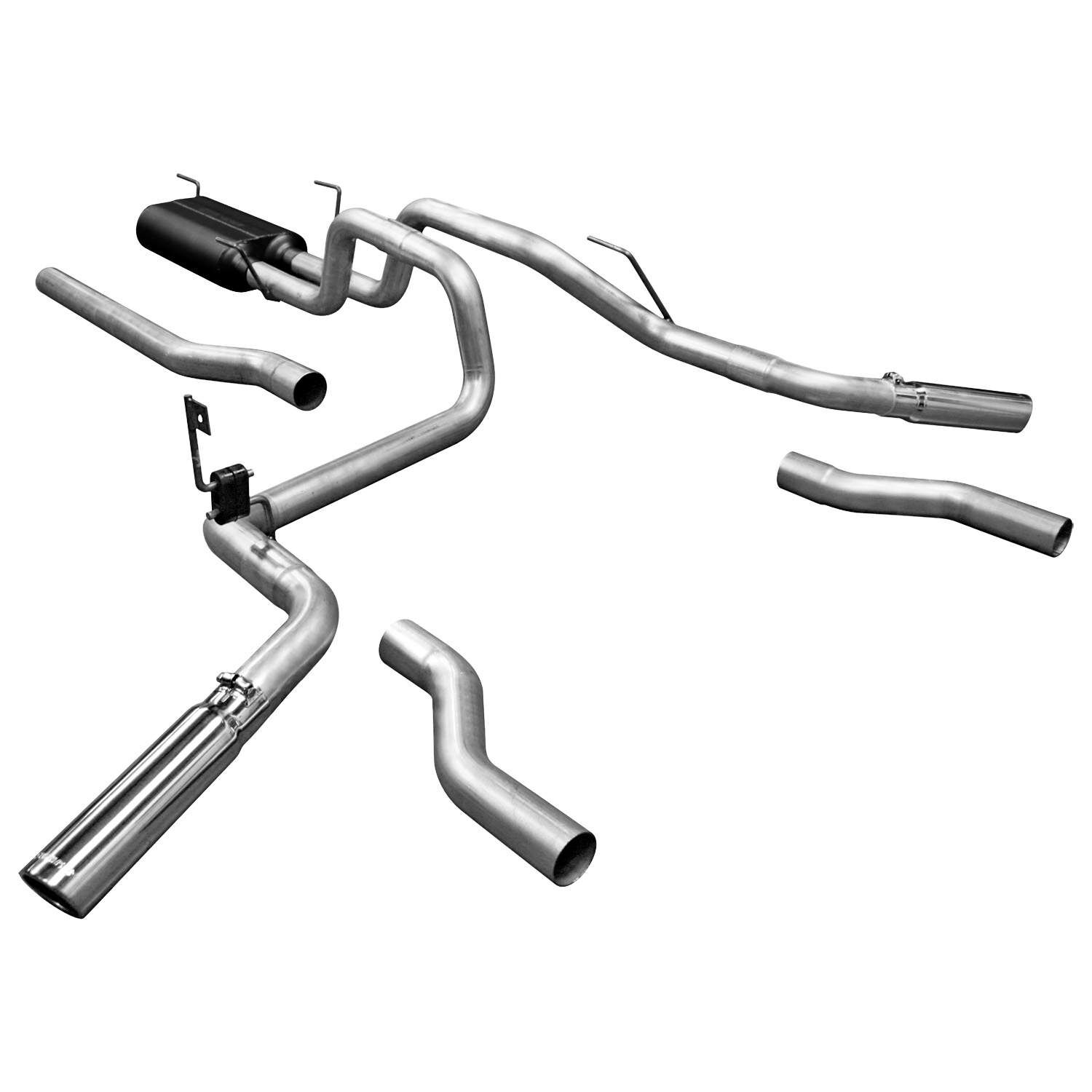 2008 Dodge Ram 3500 SXT 5.7L 2DR STD Cab Flowmaster American Thunder Cat-Back Exhaust - 17438