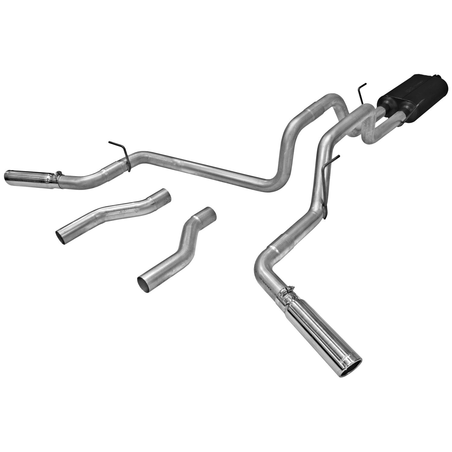 2002-2005 Dodge Ram 1500 SLT/ST 4.7L Flowmaster American Thunder Cat-Back Exhaust - 17476