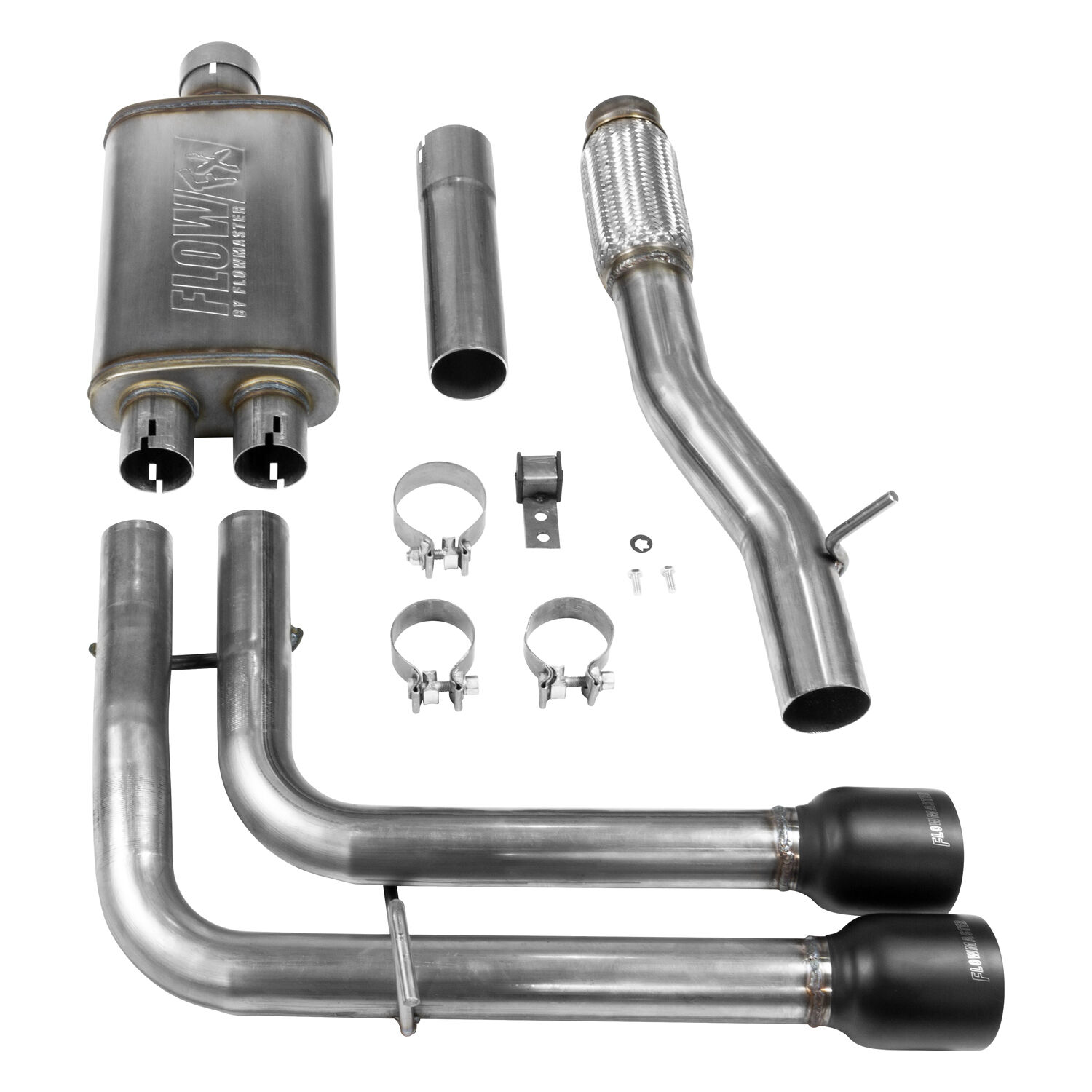2014-2018 GMC Sierra 1500 Base/SLE/SLT 5.3L EXT Cab Flowmaster FlowFX Cat-Back Exhaust