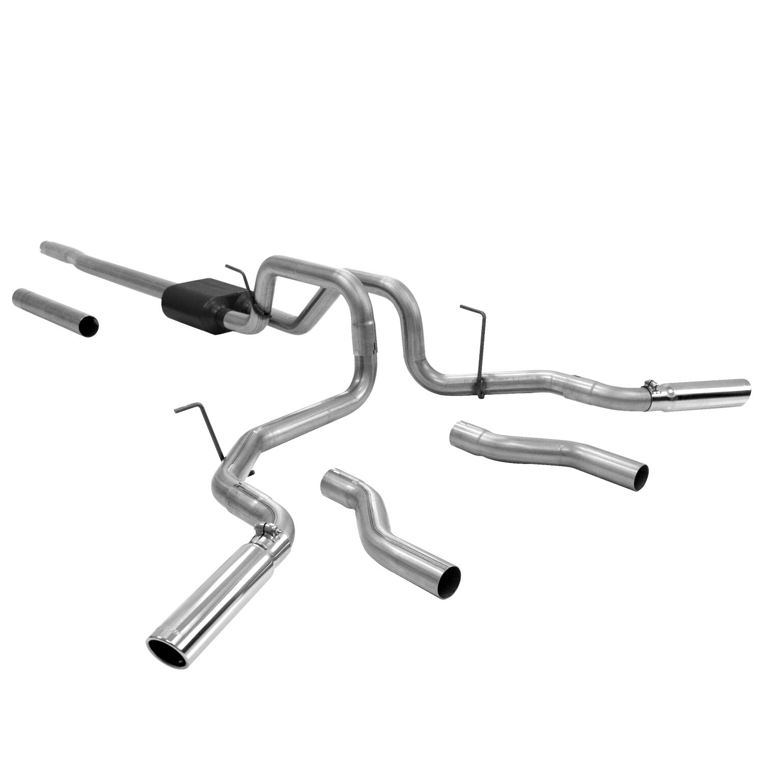 2004-2008 Ford F-150 STX/XL/XLT 4.6L Flowmaster American Thunder Cat-Back Exhaust