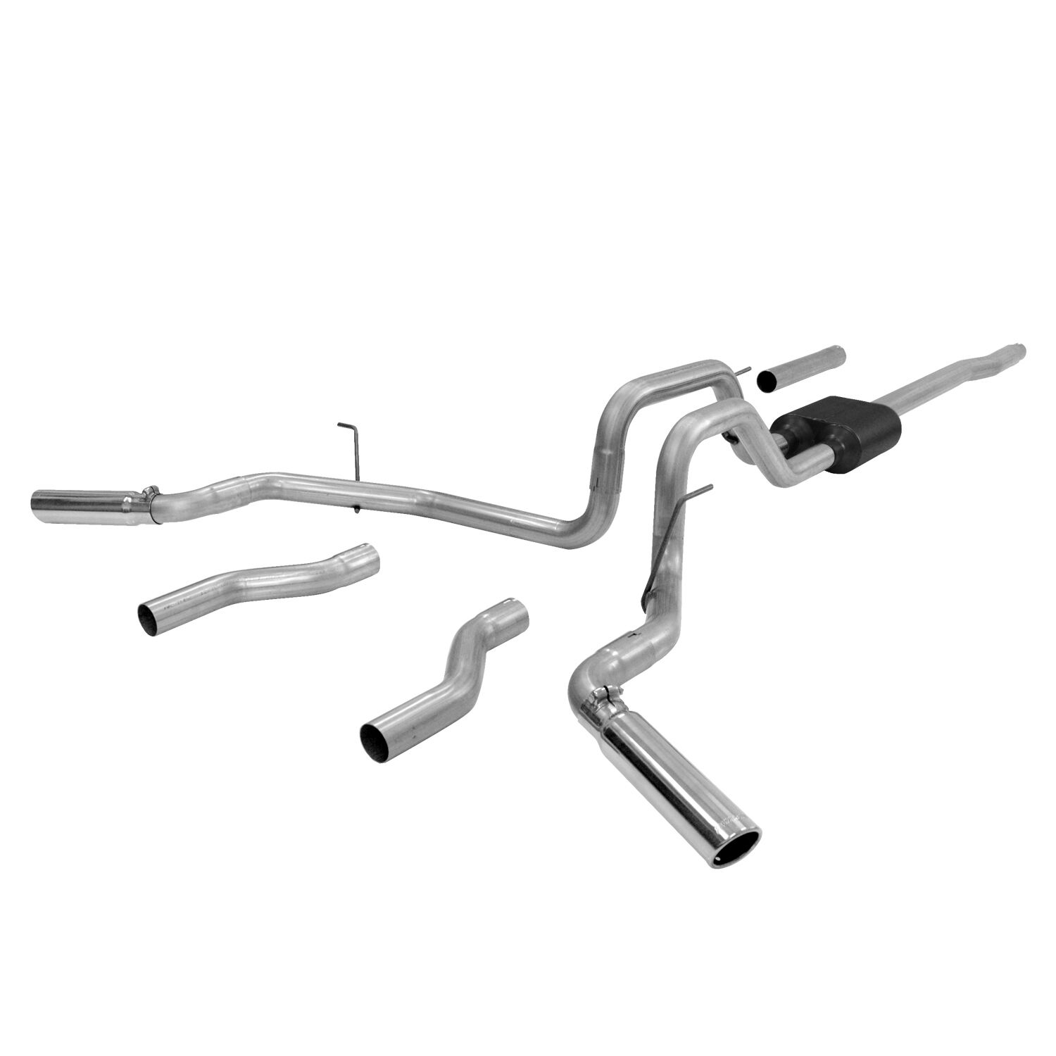 2004-2008 Ford F-150 STX/XL/XLT 4.6L Flowmaster American Thunder Cat-Back Exhaust - 817417
