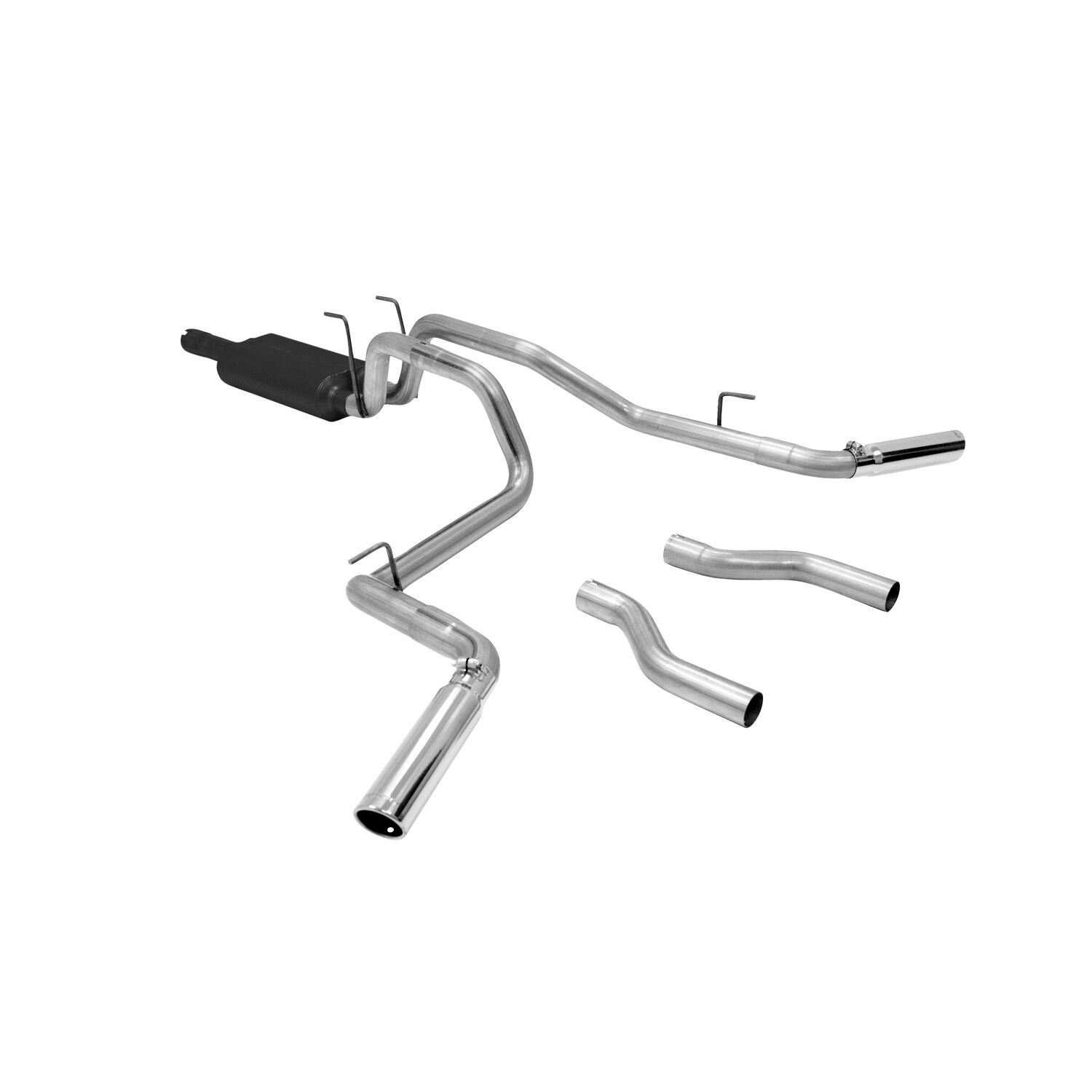 2008 Dodge Ram 1500 SXT 5.7L 4DR Crew Cab Flowmaster American Thunder Cat-Back Exhaust 76.3 inch Bed