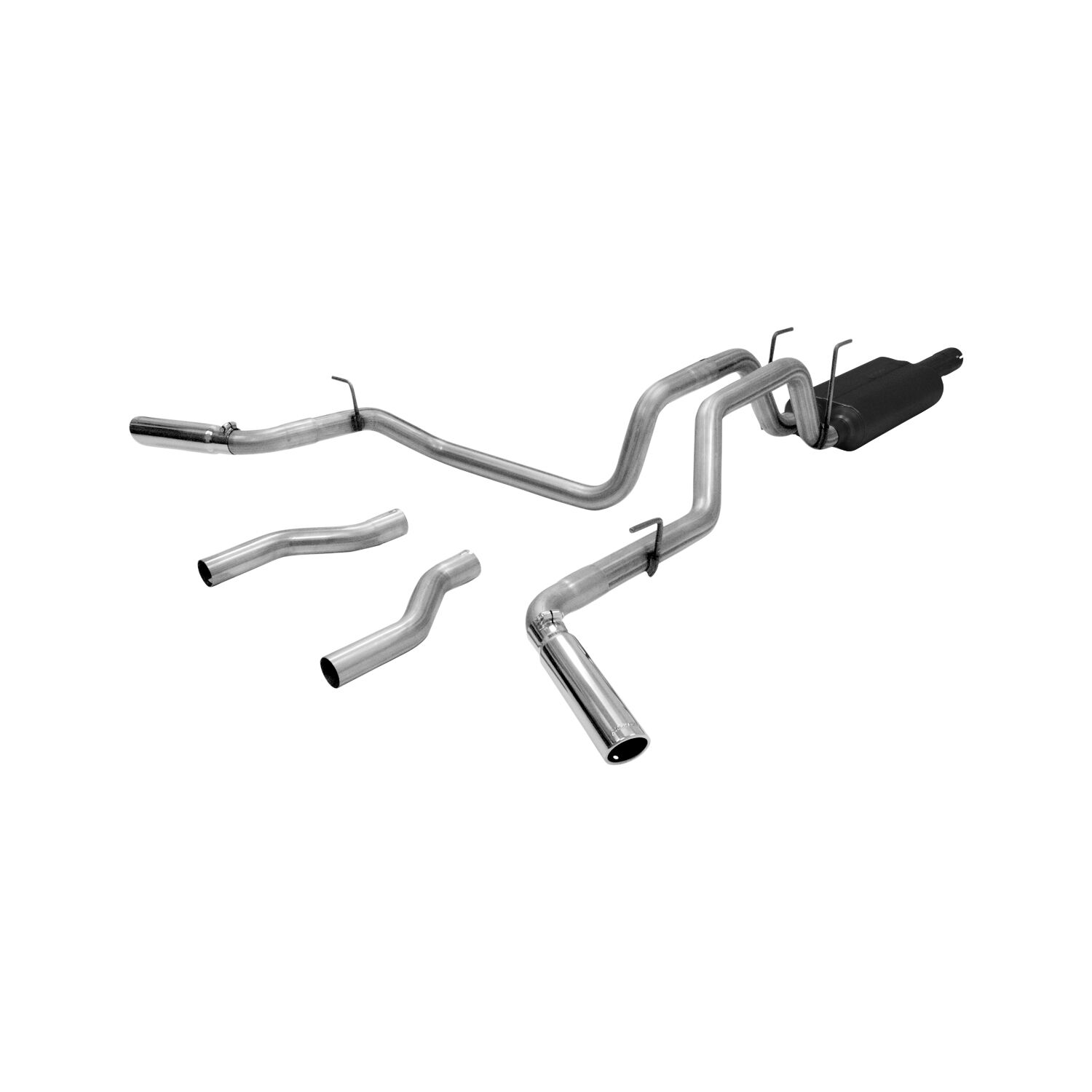 2008 Dodge Ram 1500 SXT 5.7L 4DR Crew Cab Flowmaster American Thunder Cat-Back Exhaust 76.3 inch Bed - 817423