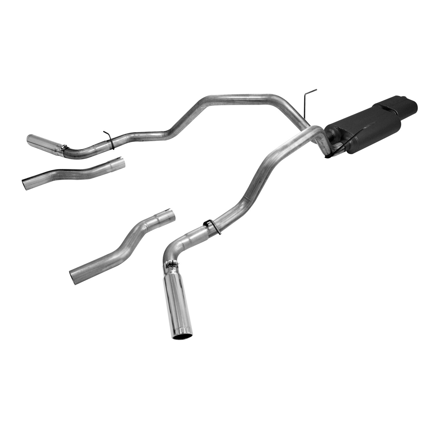2005-2006 Toyota Tundra Base 4.7L Flowmaster American Thunder Cat-Back Exhaust - 817425