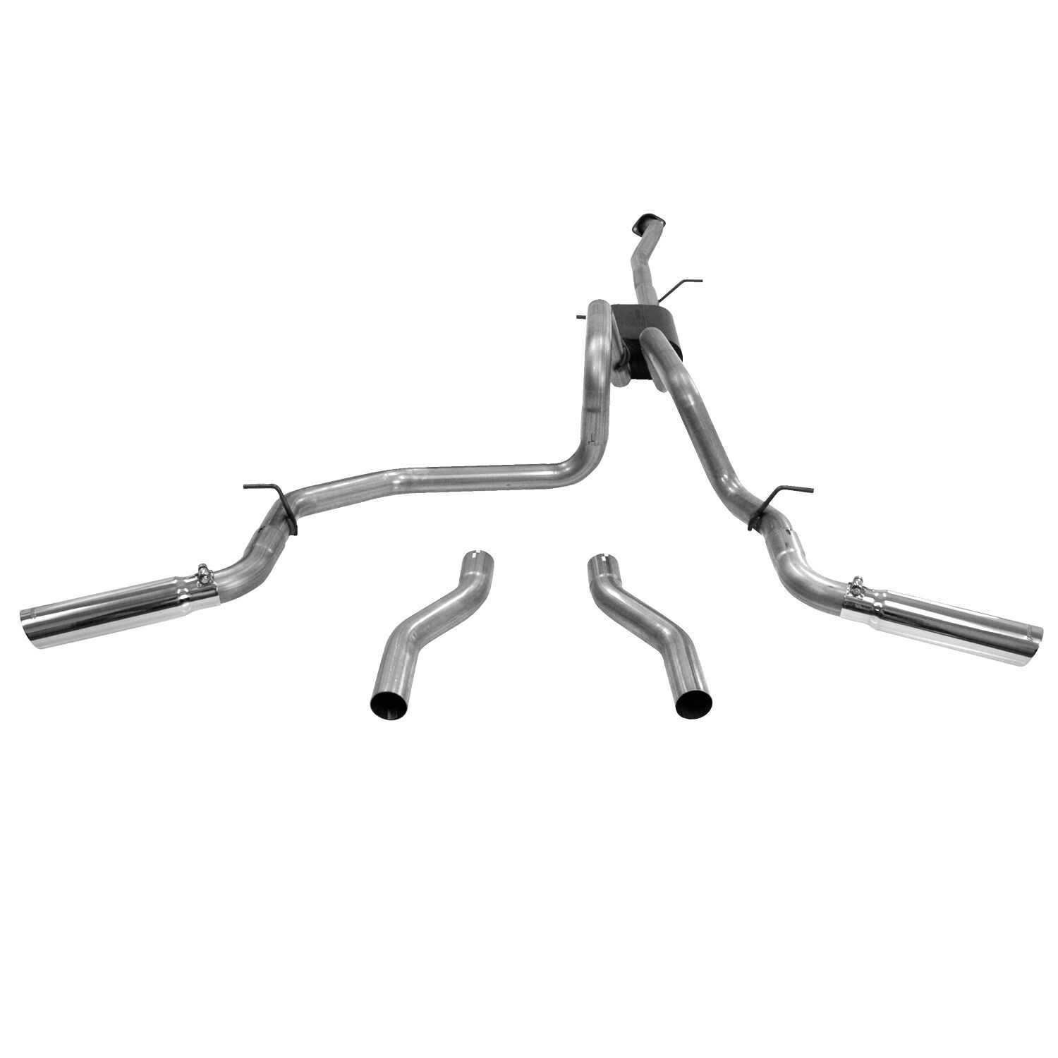 1999 Chevrolet Silverado 1500 Base/LS/LT 4.8L 2DR EXT Cab Flowmaster American Thunder Cat-Back Exhaust 78.0 inch Bed