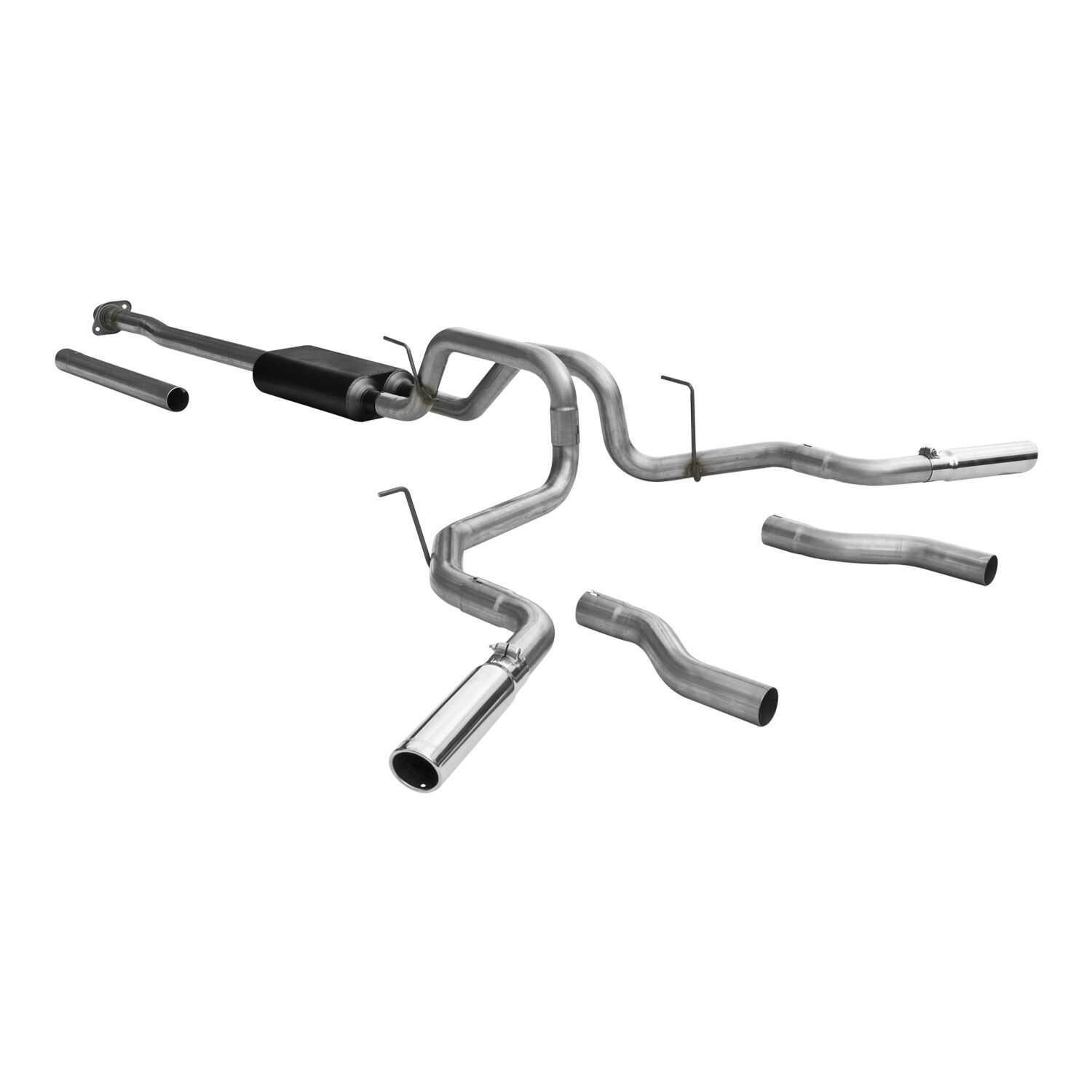 2009-2010 Ford F-150 STX/XL/XLT 4.6L Flowmaster Force II Cat-Back Exhaust