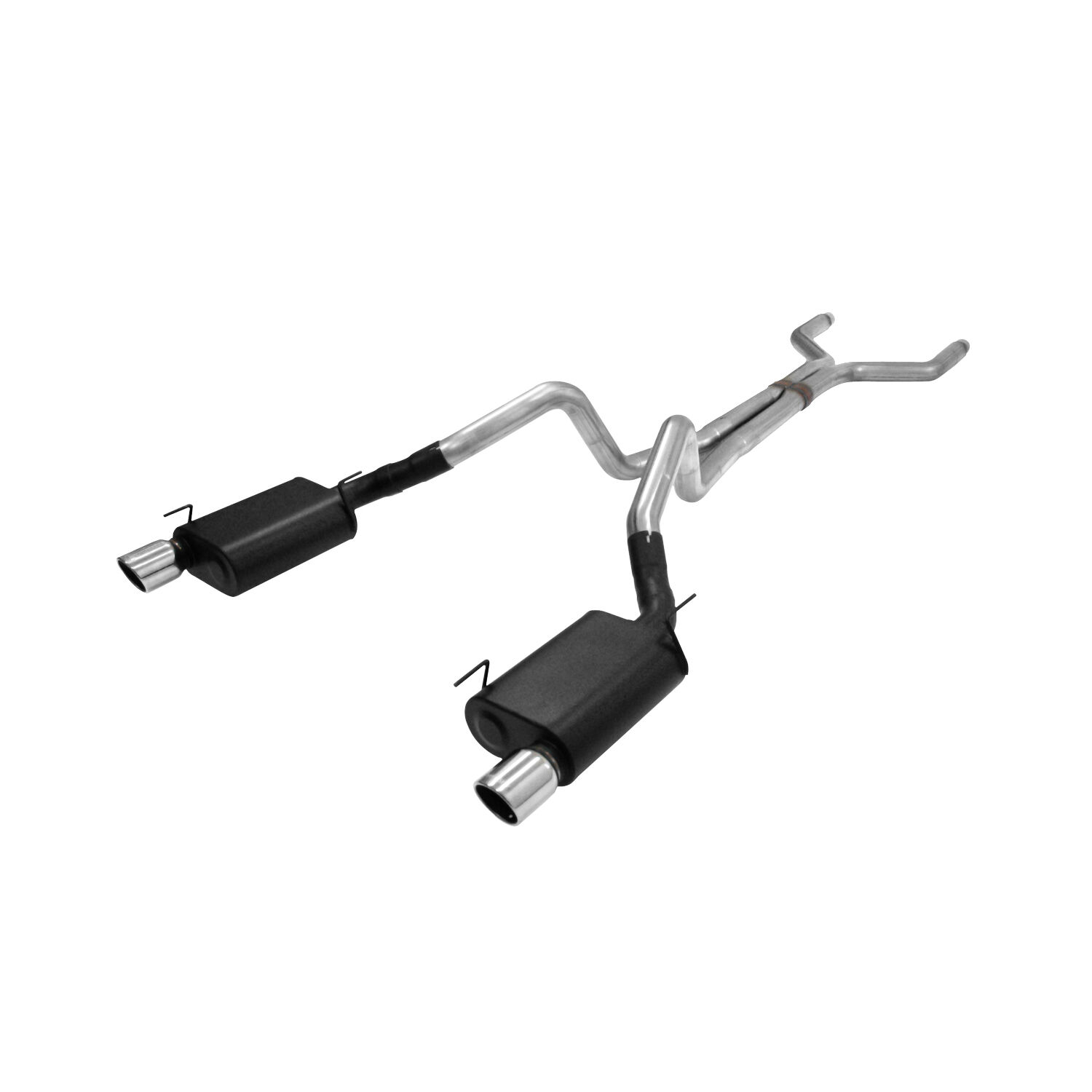 2007-2008 Ford Mustang Shelby GT 4.6L Flowmaster American Thunder Cat-Back Exhaust - 817494