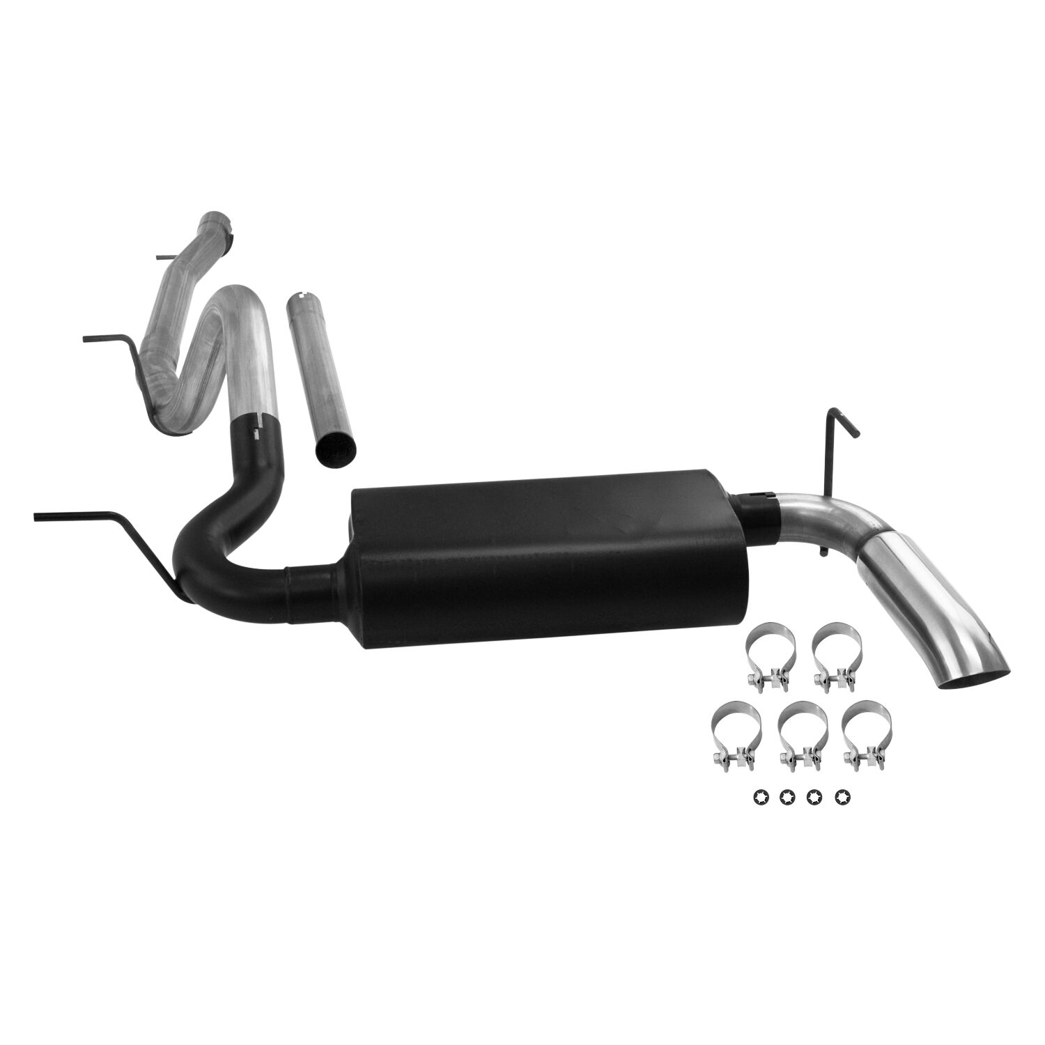 2010-2011 Jeep Wrangler Sport/Ultd Sport 3.8L Flowmaster Force II Cat-Back Exhaust