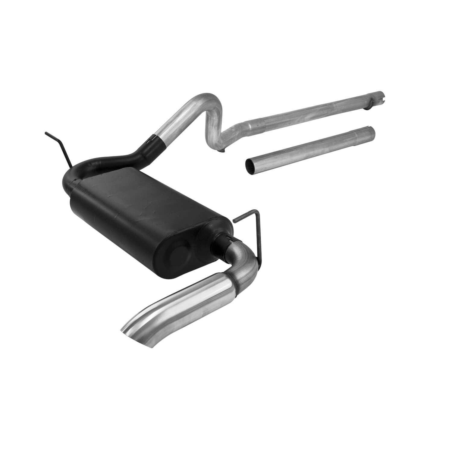 2010-2011 Jeep Wrangler Sport/Ultd Sport 3.8L Flowmaster Force II Cat-Back Exhaust - 817514