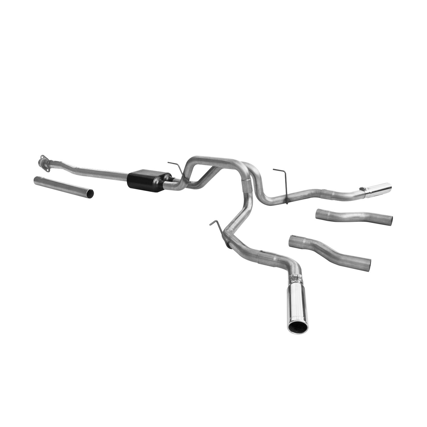 2009-2010 Ford F-150 STX/XL/XLT 4.6L Flowmaster American Thunder Cat-Back Exhaust