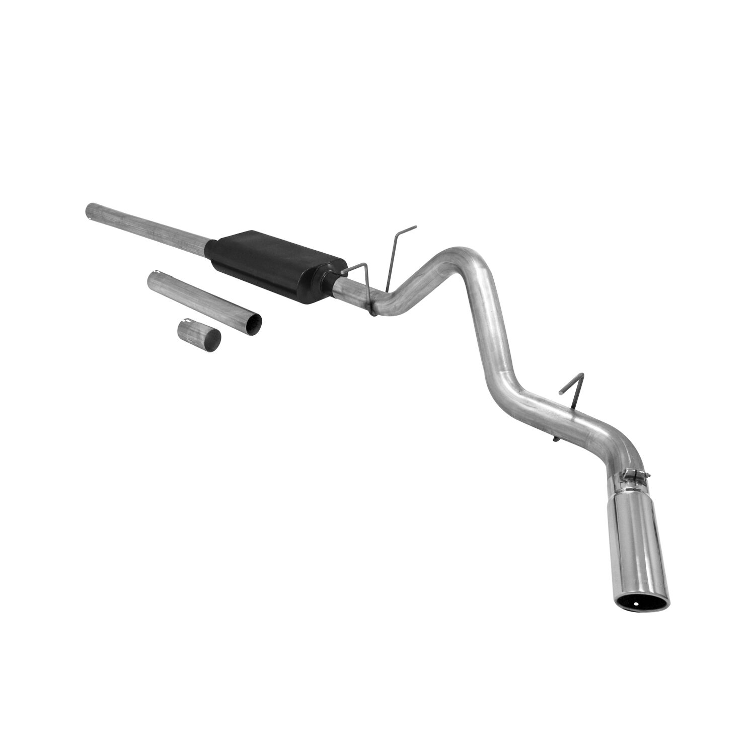 2008 GMC Sierra 1500 SL 4.8L Flowmaster Force II Cat-Back Exhaust - 817523