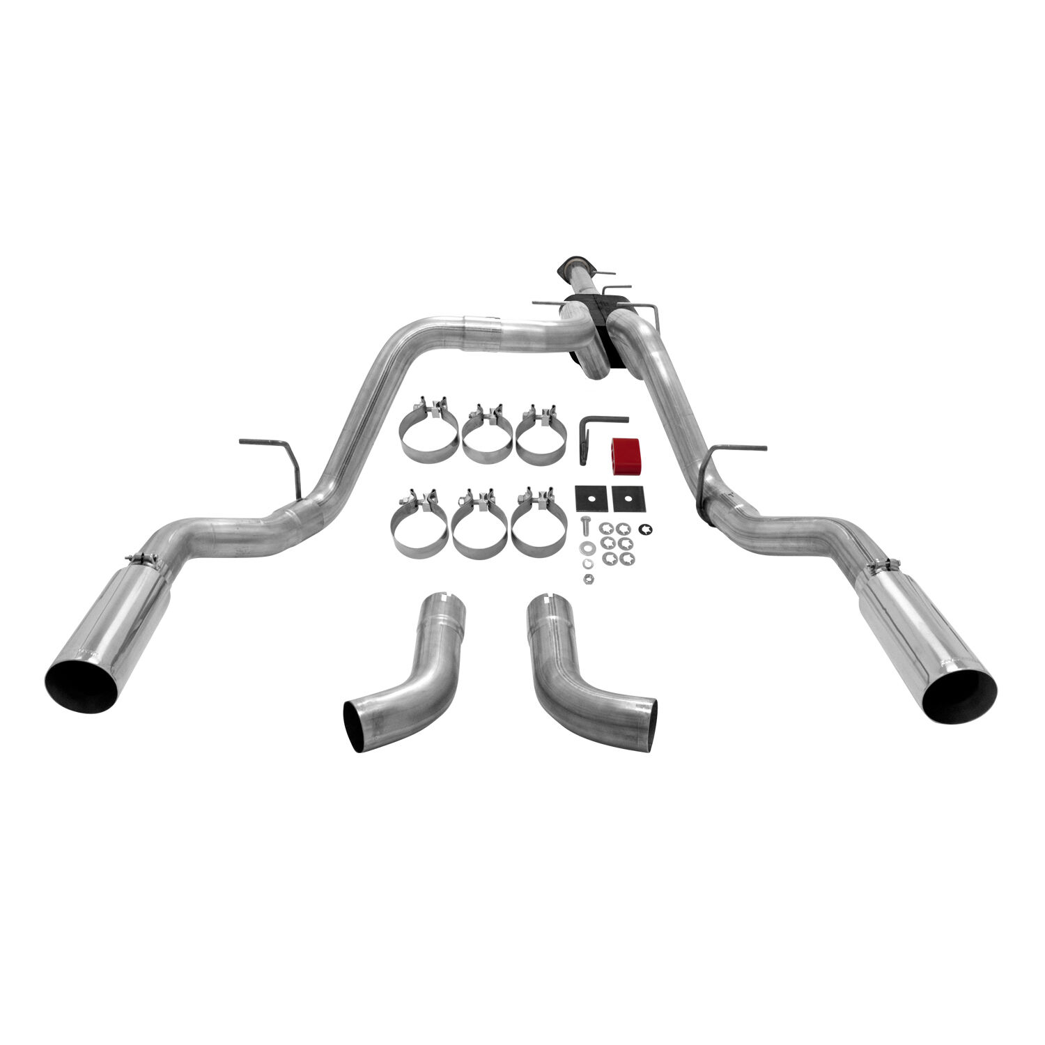 2015-2019 GMC Sierra 2500 HD Base/Denali/SLE/SLT 6.0L Crew Cab Flowmaster American Thunder Cat-Back Exhaust 78.8 inch Bed