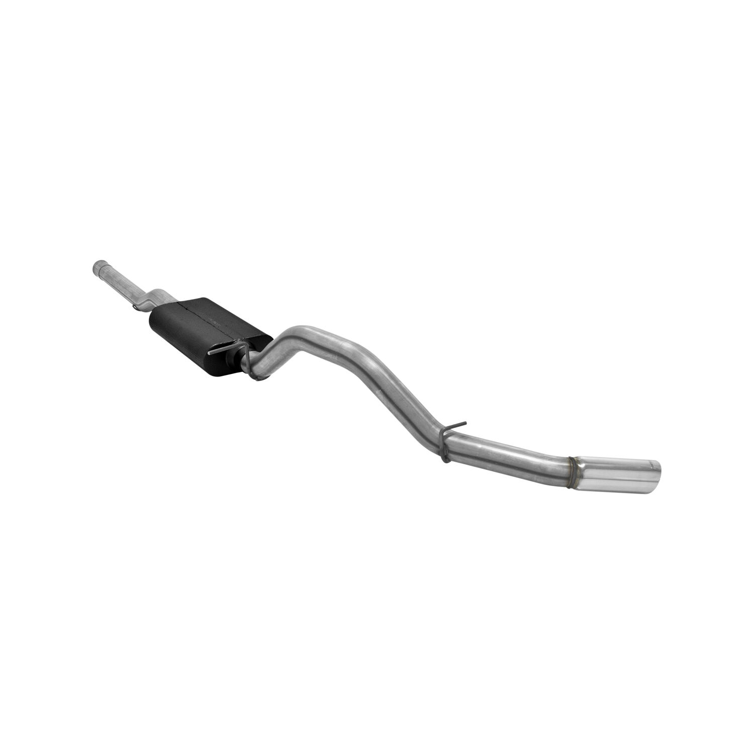 2011-2013 GMC Sierra 1500 SLE 6.2L Crew Cab/EXT Cab Flowmaster Force II Cat-Back Exhaust 69.3 inch Bed