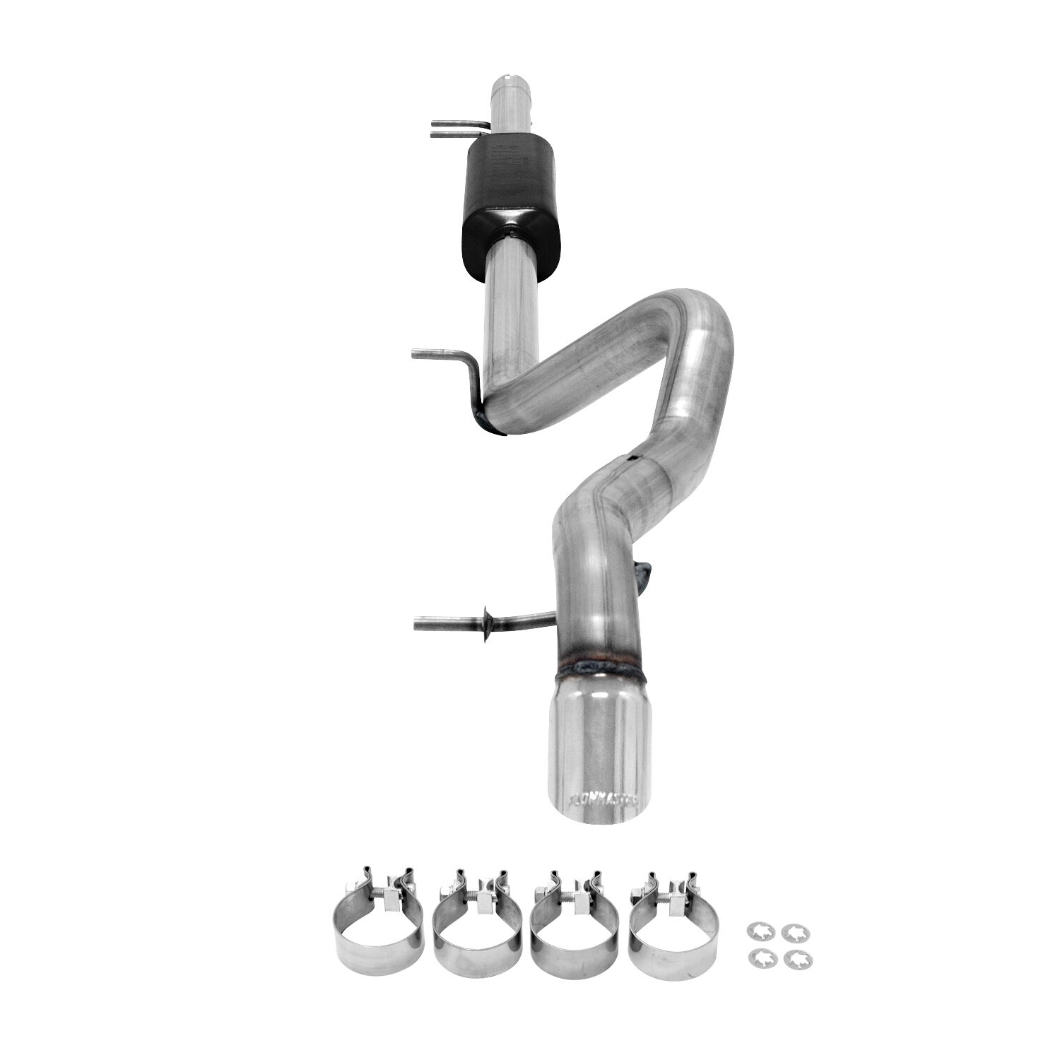 2007-2011 Jeep Wrangler Rubicon/Sahara/Ultd Rubicon/Ultd Sahara 3.8L Flowmaster American Thunder Cat-Back Exhaust