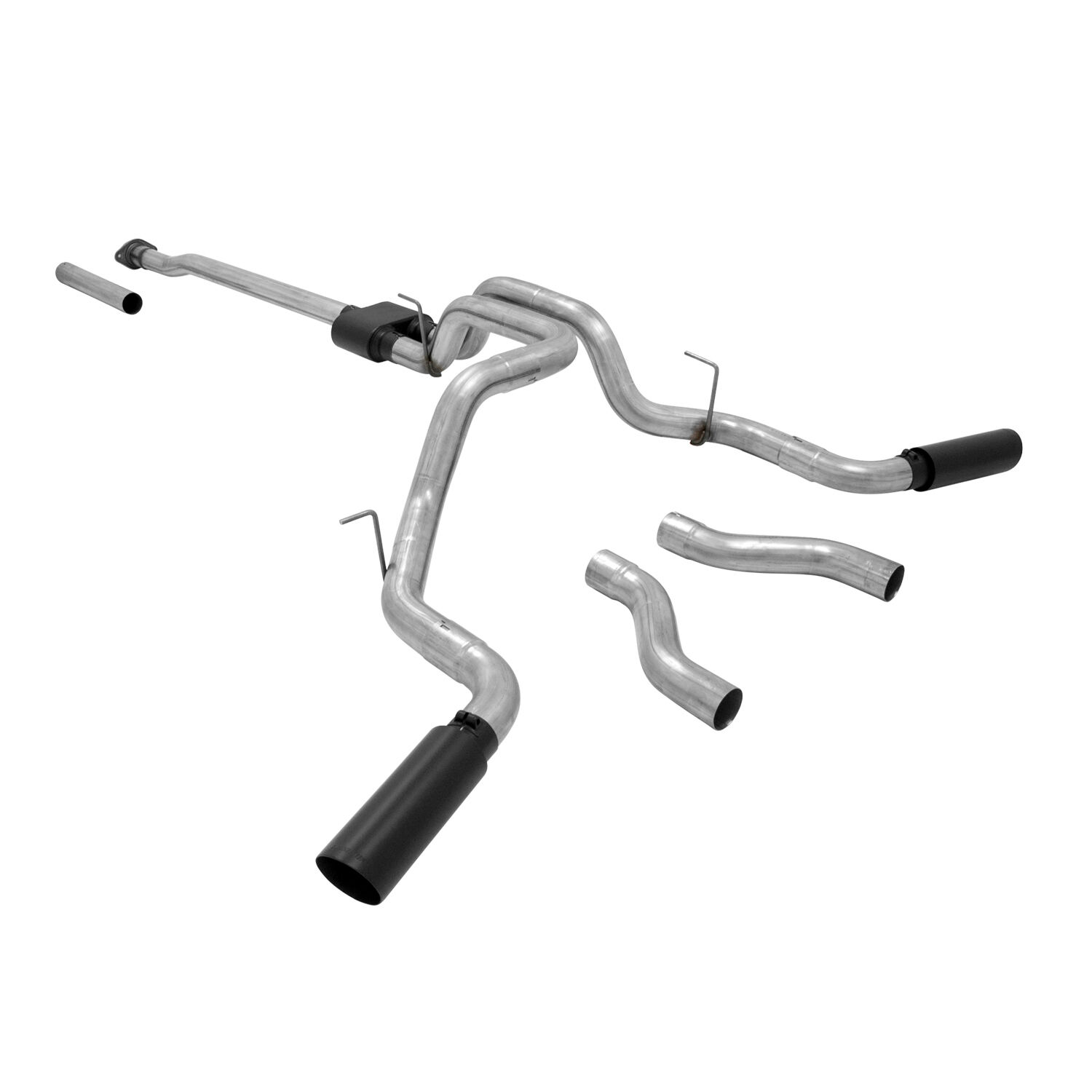 2010 Ford F-150 FX2/Harley-Davidson Ed./SVT Raptor 5.4L Flowmaster Outlaw Cat-Back Exhaust