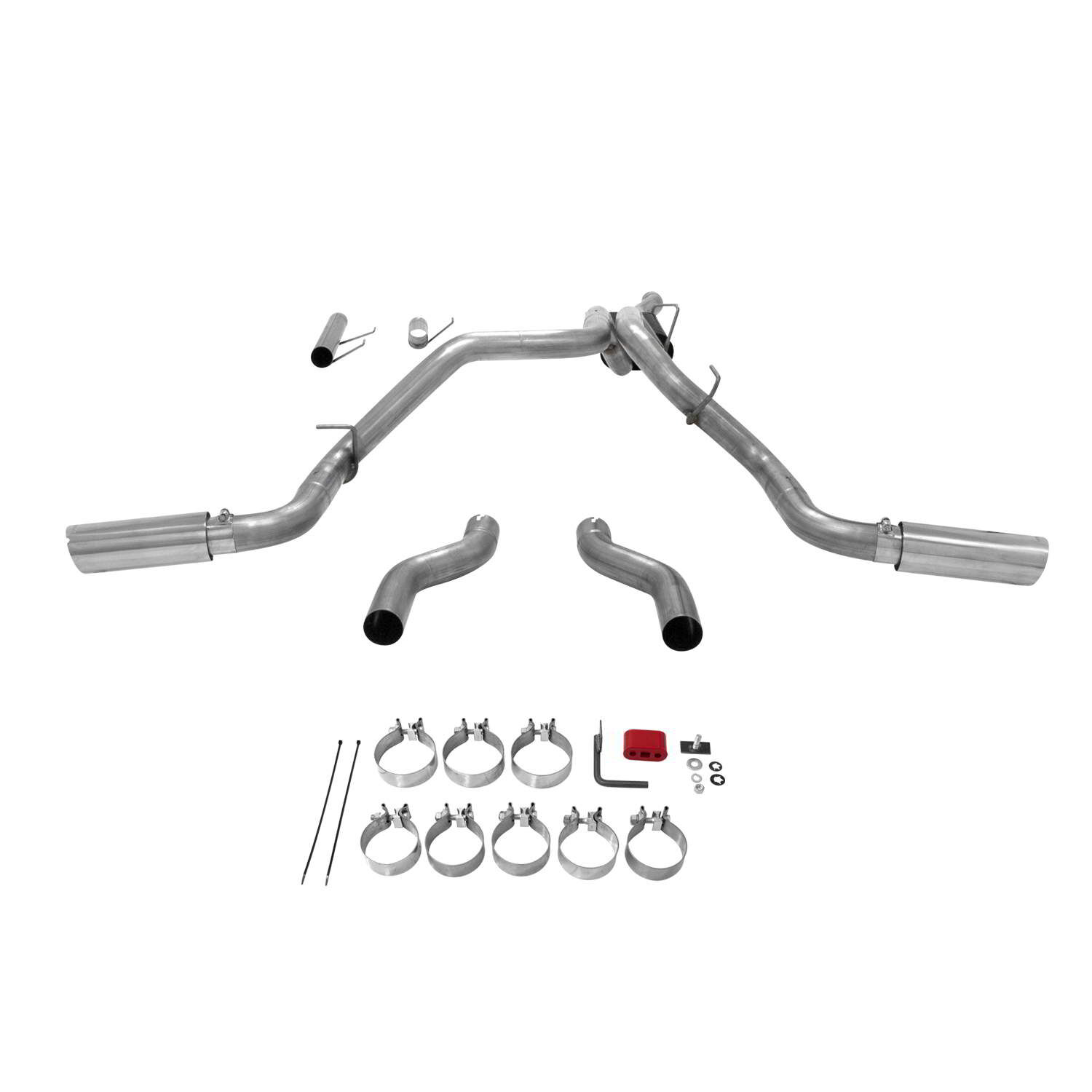 2016-2018 Ram 2500 LTD 6.4L EXT Crew Cab Flowmaster American Thunder Cat-Back Exhaust 76.3 inch Bed