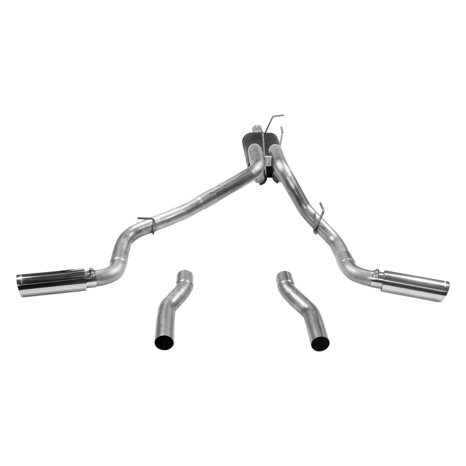 2017-2018 Ford F-250 Super Duty King Ranch/Lariat/Platinum/XL/XLT 6.2L Flowmaster Force II Cat-Back Exhaust