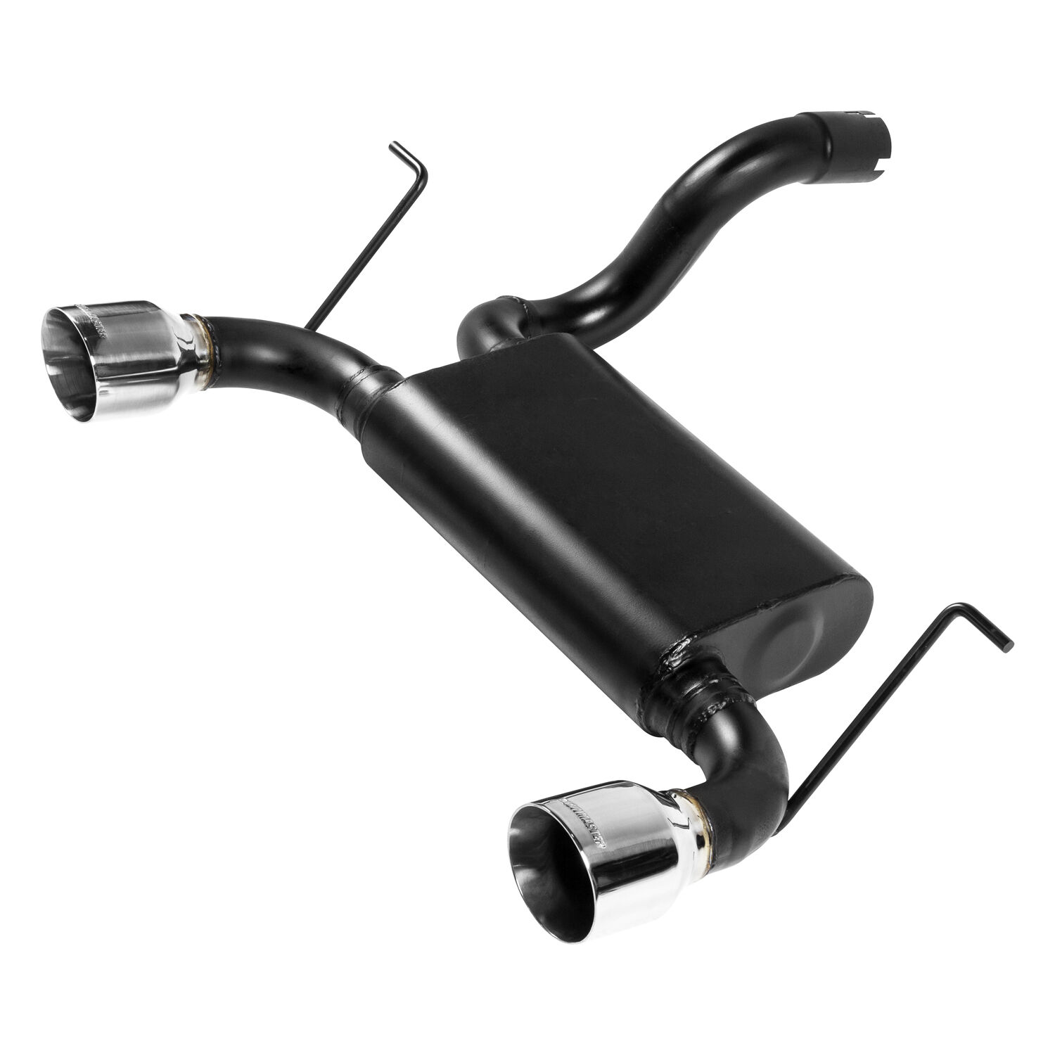 2018 Jeep Wrangler Rubicon/Sport S/Ultd Rubicon/Ultd Sahara/Ultd Sport/Ultd Sport S 2.0L Flowmaster Force II Axle-Back Exhaust - 817841
