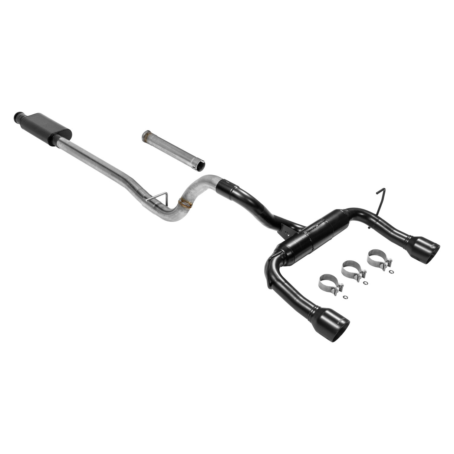 2018 Jeep Wrangler Rubicon/Sport/Sport S/Ultd Rubicon/Ultd Sahara/Ultd Sport/Ultd Sport S 3.6L Flowmaster Outlaw Cat-Back Exhaust