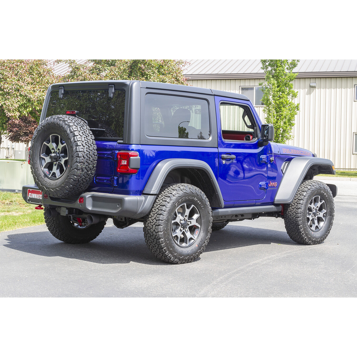 2018 Jeep Wrangler Rubicon/Sport/Sport S/Ultd Rubicon/Ultd Sahara/Ultd Sport/Ultd Sport S 3.6L Flowmaster Outlaw Cat-Back Exhaust