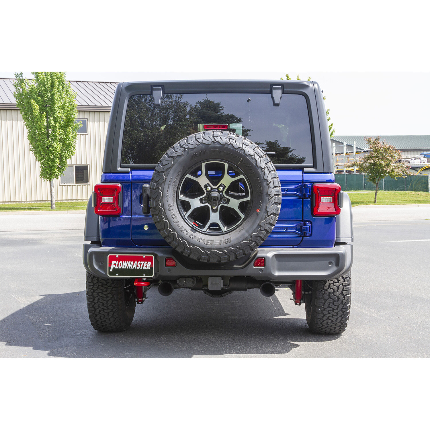 2018 Jeep Wrangler Rubicon/Sport/Sport S/Ultd Rubicon/Ultd Sahara/Ultd Sport/Ultd Sport S 3.6L Flowmaster Outlaw Cat-Back Exhaust