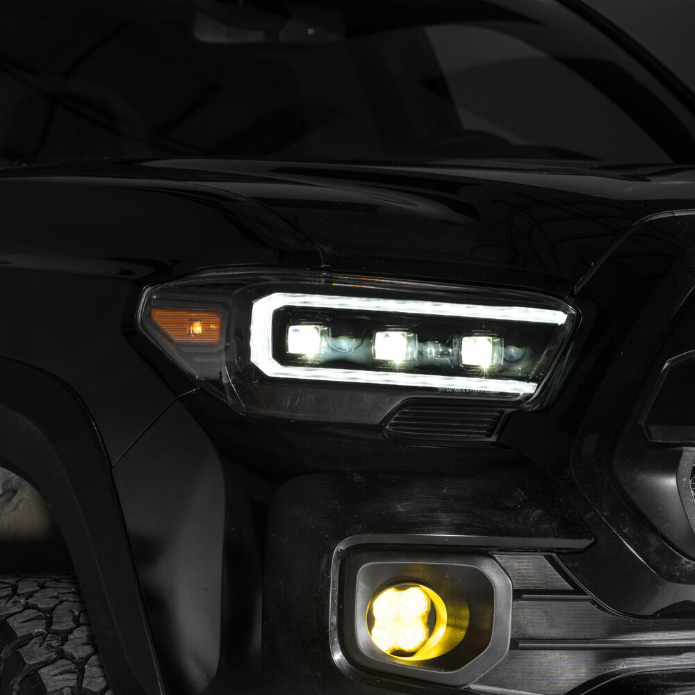 2016-2022 Toyota Tacoma Sequential LED Projector Headlights Pair By Form Lighting
