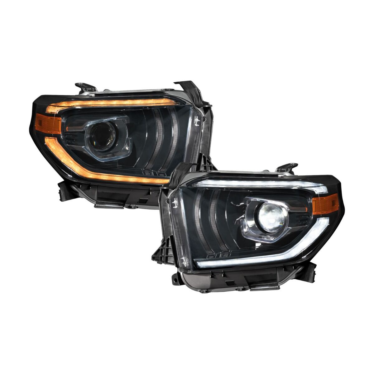 2014-2021 Toyota Tundra LED Projector Headlights Pair By Form Lighting - FL0003